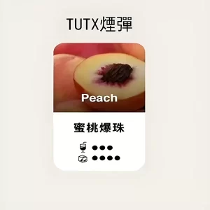 【蜜桃爆珠】TUTX煙彈 TUT通用透明煙彈 一盒三顆 適配SP2/LANA/ILIA一代主機 台灣現貨