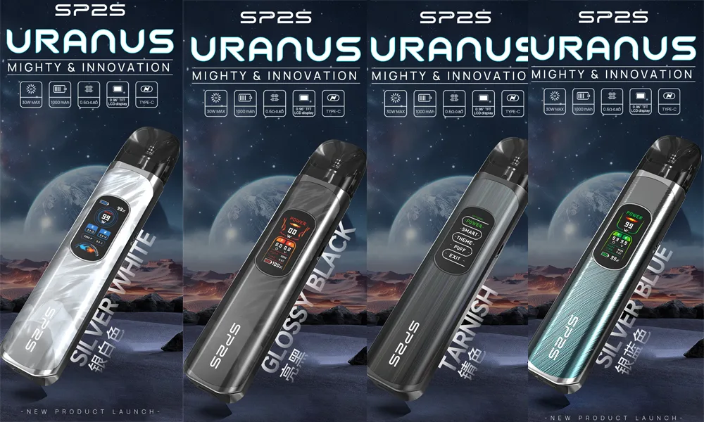 【4色】SP2S天王星新款 注油式電子煙主機 多檔調節套裝 台灣現貨