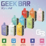【12種口味】美國大牌Geek Bar Pulse小火箭 15000口一次性電子菸 16ML大容量 雙模式LED屏 長效續航