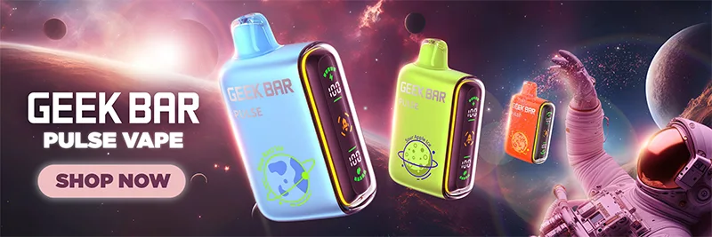【12種口味】美國大牌Geek Bar Pulse小火箭 15000口一次性電子菸 16ML大容量 雙模式LED屏 長效續航