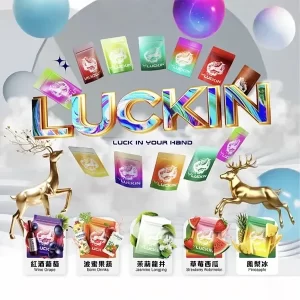 【正版19種風味】LUCKIN幸運煙彈 適用一代主機2ml*3 Pods｜正品現貨｜七彩LED炫彩吸菸體驗