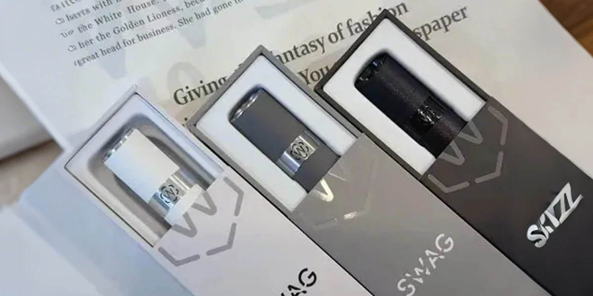 【3色可選】SWAG電子煙主機 皮革系列 400mAh｜電子菸桿通用1代煙彈 正品現貨