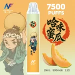 【20種口味】INF無限×鬼滅之刃聯名款 7500口拋棄式電子煙|12ml大容量煙油｜500mAh可充電電池|動漫收藏級設計 台灣現貨