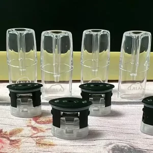 【50顆/100顆】LANA空煙彈2ml 黑底七彩發光空油倉 帶LANA標識｜上下雙註油+高品質霧化體驗|一代通用 正品現貨