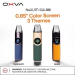 OXVA NeXLIM 大蠻牛 電子煙主機 空煙彈_0.85 吋彩色顯示螢幕3種模式
