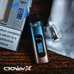 UWELL CROWN X 60W 咖哩棒 X 60W可調功率 1500mAh長續航 5.3ml大油倉智慧小煙主機